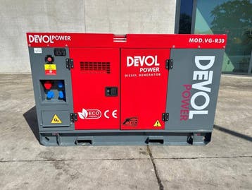 Veiling: Generator Devol Power VG-R30 Diesel 2026 Nieuw, Zakelijke goederen, Ophalen