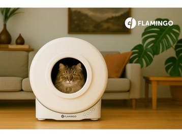 Flamingo Atlas - Automatische kattenbak XXL 72L -, Verzenden, Nieuw