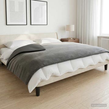 vidaXL Verzwaarde Dekens Antraciet 122 x 183 cm 5 kg 100%, Verzenden, Nieuw