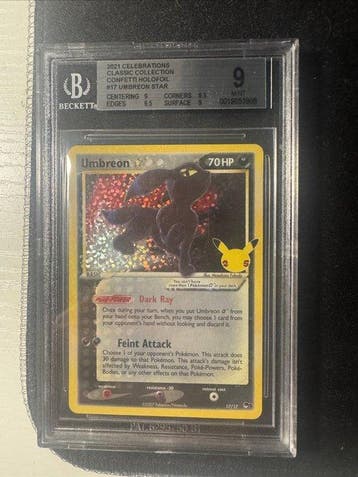 Pokémon - 1 Card - Umbreon - Various sets, Nieuw