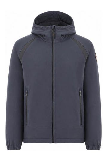 Napapijri Jas in maat L Grijs, Kleding | Heren, Verzenden, Zo goed als nieuw, Overige kleuren, Napapijri