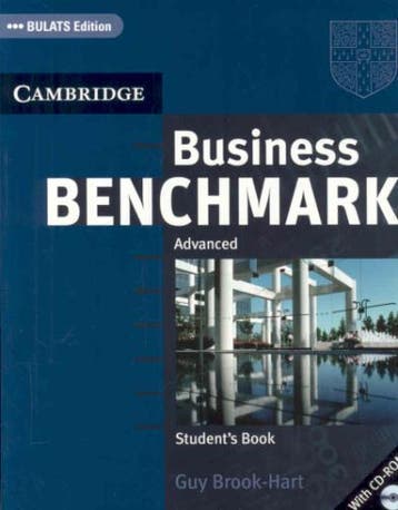 Business Benchmark Advanced Students Book With 9780521672948, Verzenden, Zo goed als nieuw