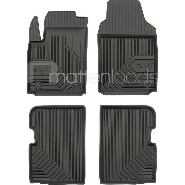 Fiat 500 vanaf 2007 All Weather rubber automatten, Auto diversen, Automatten, Nieuw, Ophalen of Verzenden