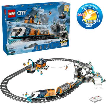 LEGO City Noordpool onderzoekstrein van €294,99 voor €199,94, Ophalen of Verzenden, Nieuw