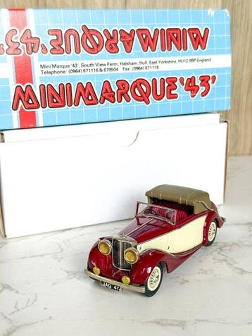 Mini Marque 1:43 - Modelauto - Rare 1947 Jaguar 3½ Litre DHC, Nieuw