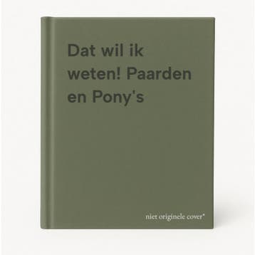 Dat wil ik weten! Paarden en Ponys 9789043823333, Boeken, Verzenden, Gelezen