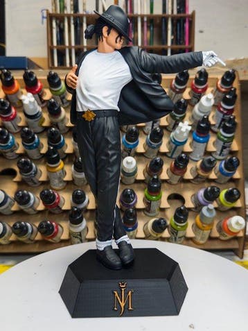 Figuur - Michael Jackson - Moon Walker - Hars