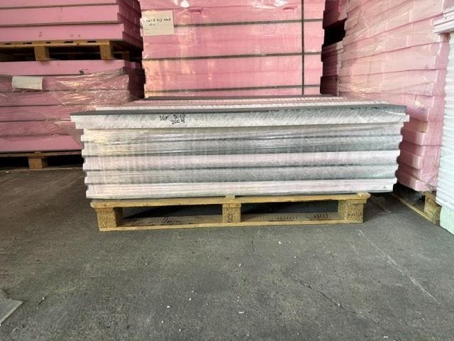 Kantplank antraciet | 8mm + 50mm XPS | 200h | 36 stuks, Doe-het-zelf en Verbouw, Isolatie en Afdichting, Nieuw, 4 tot 8 cm, Ophalen