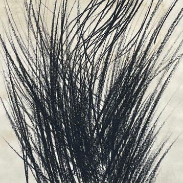 Attribué à Hans Hartung (1904-1989) - Abstraction (Vendu, Antiek en Kunst, Kunst | Schilderijen | Klassiek