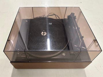 Dual - 1210 platenspeler met Dual CS10-plint Platenspeler, Nieuw
