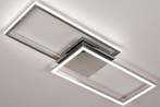 Rietveld Plafondlampen - Aluminium, Chroom - Geschuurd Alumi, Huis en Inrichting, Lampen | Plafondlampen, Verzenden, Nieuw
