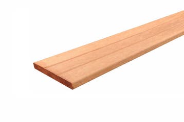 Hardhouten Keruing Schutting planken | Geschaafd | 16x145mm, Ophalen of Verzenden, Nieuw, Hout