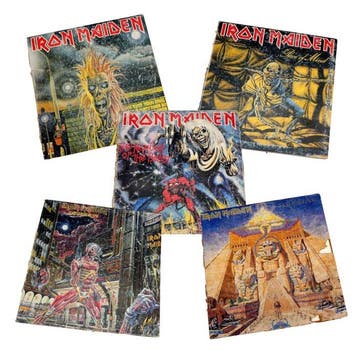 Iron Maiden - 5x LP: Iron Maiden, The Number of the Beast,, Nieuw in verpakking