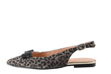 Floris van Bommel Slingbacks in maat 38 Bruin, Bruin, Verzenden, Floris van Bommel, Zo goed als nieuw