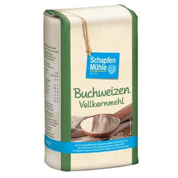 SchapfenMuhle Duitse Volkoren Boekweitmeel 500g, Verzenden, Nieuw