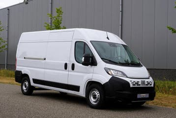 Fiat Ducato L3H2 | Financial Lease voor 389 p/mnd, Stof, Gebruikt, Overige carrosserieën, Wit