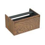 Onderkast Forzalaqua Reno 80x51x40 Cm 1 La Softclose Eiken, Ophalen of Verzenden, Nieuw