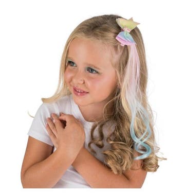 Eenhoorn Clip Met Blauw/Roze Haar, Ophalen of Verzenden, Nieuw
