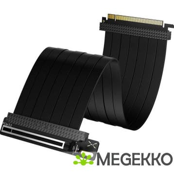 TRYX STRING PCIe 5.0 x16 Riser Kabel 200mm Zwart, Computers en Software, Verzenden, Nieuw