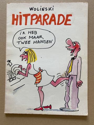 Wolinski - Hitparade - Humor - licht erotiek + seksistisch, Eén stripboek, Verzenden, Nieuw