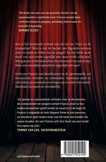 Schandalig mooie opera 9789021052199 Francis van Broekhuizen, Boeken, Verzenden, Gelezen, Francis van Broekhuizen