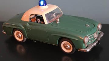 Schuco - Blikken speelgoed - Mercedes Razzia Car 5509 -
