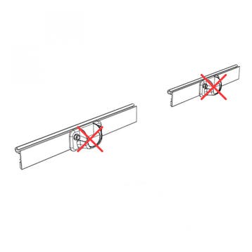 Thule Mounting Rail voor Caravan Rail 2x16cm, Ophalen of Verzenden, Nieuw