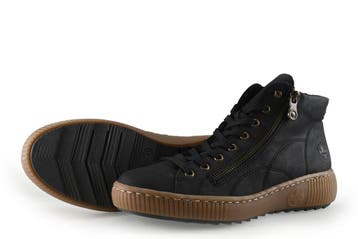 Rieker Hoge sneakers in maat 41 Zwart, Kleding | Dames, Verzenden, Zwart, Rieker, Sneakers of Gympen