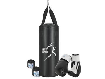 Veiling - Bokszak set - 10kg - synthetisch leer, Nieuw
