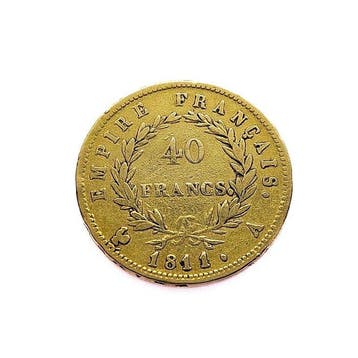 Frankrijk. Napoléon I (1804-1814). 40 Francs 1811-A, Paris