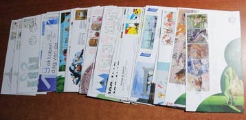 Nederland 2018 - Complete verzameling FDCs - NVPH, Postzegels en Munten, Postzegels | Nederland, Gestempeld