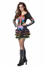 Rainbow skelettenjurk, Kleding | Dames, Ophalen of Verzenden, Nieuw