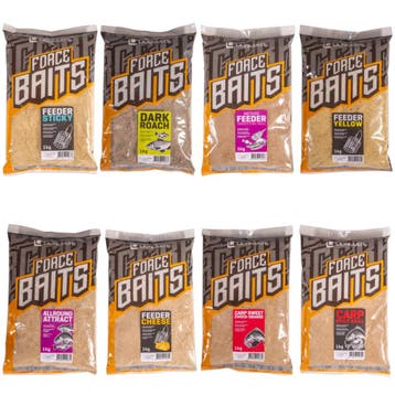 Ultimate Force Baits Groundbait Try-Out Pack (Totaal 8kg), Verzenden, Nieuw