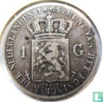 Nederland 1 gulden 1865, Verzenden, Overige waardes, Losse munt, Goud