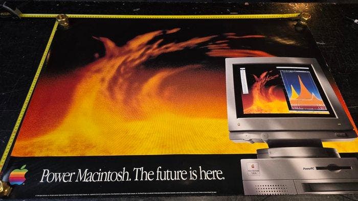 Apple Power Macintosh The Future is Here Promotional, Spelcomputers en Games, Spelcomputers | Overige Accessoires