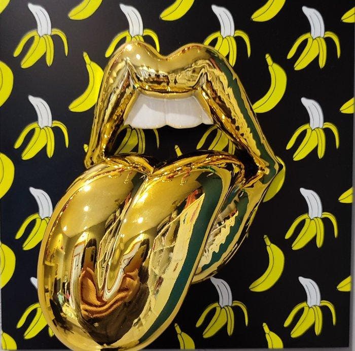 Sagrasse (1966) - Banana Satisfaction, Antiek en Kunst, Kunst | Designobjecten