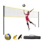 Volleybal Net Set 975 cm – Verstelbaar en Draagbaar, Verzenden, Nieuw