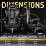 Ergonomische Bureaustoel -  Office Chair - Gamestoel - Volwa, Verzenden, Zo goed als nieuw