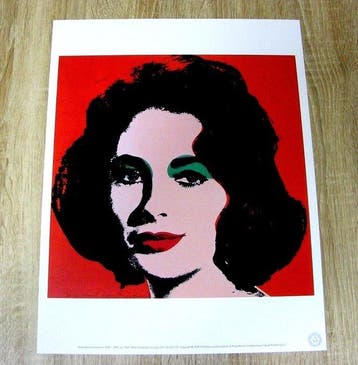Andy Warhol, aft - Liz 1964 - Jaren 1980