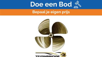 Bieden: Teignbridge 4-blade nibral propeller 620 x 880 L -, Ophalen of Verzenden, Nieuw