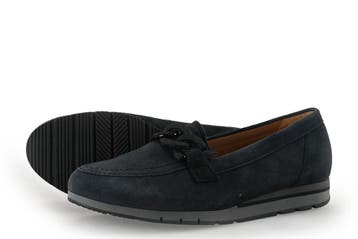 Gabor Loafers in maat 39 Blauw, Kleding | Dames, Schoenen, Overige typen, Gabor, Gedragen, Verzenden