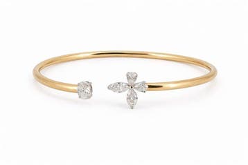 Armband - 18 karaat Geel goud - 1.17ct. tw. Diamant, Nieuw