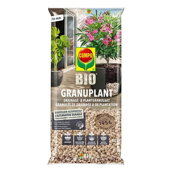 Hydrokorrels | Compo | Granuplant® | 40 liter, Tuin en Terras, Aarde en Mest, Verzenden