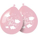Babyshower Ballonnen Roze Meisje - 8 Stuks, Ophalen of Verzenden, Nieuw