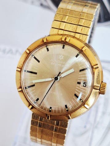 Junghans - Olympic mechanische cal 620.52 - Zonder, Nieuw