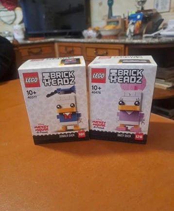Lego Set - BrickHeadz, Disney - BrickHeadz Donald Duck &, Nieuw