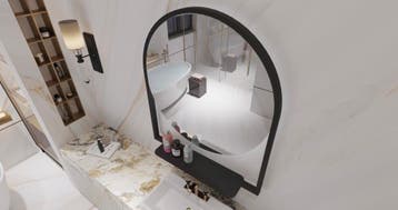 Badkamer spiegel Royal, Nieuw