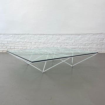 B&B Italia - Paolo Piva - Alanda - Salontafel - Glas, Metaal