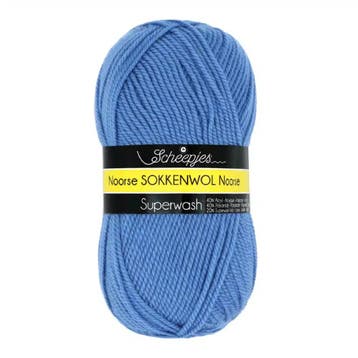 Scheepjes Noorse Wol Markoma 100g - 6866 - Blauw, Verzenden, Nieuw
