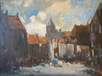 Frans de Nocker (1884-1955) - Historic Dutch town